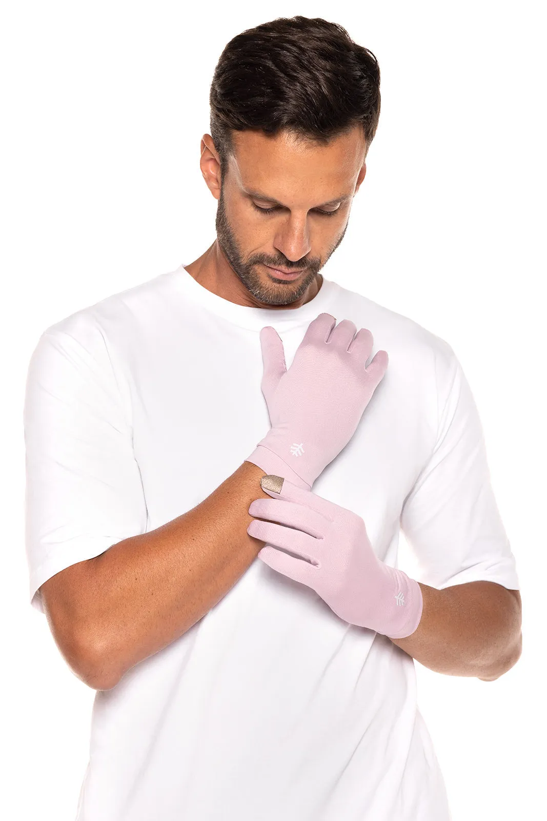 Unisex Gannett UV Gloves | Dusty Mauve