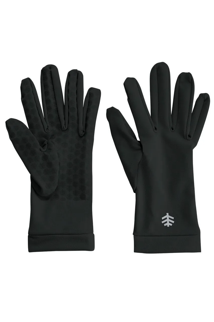 Unisex Sawyer UV Sun Gloves | Black