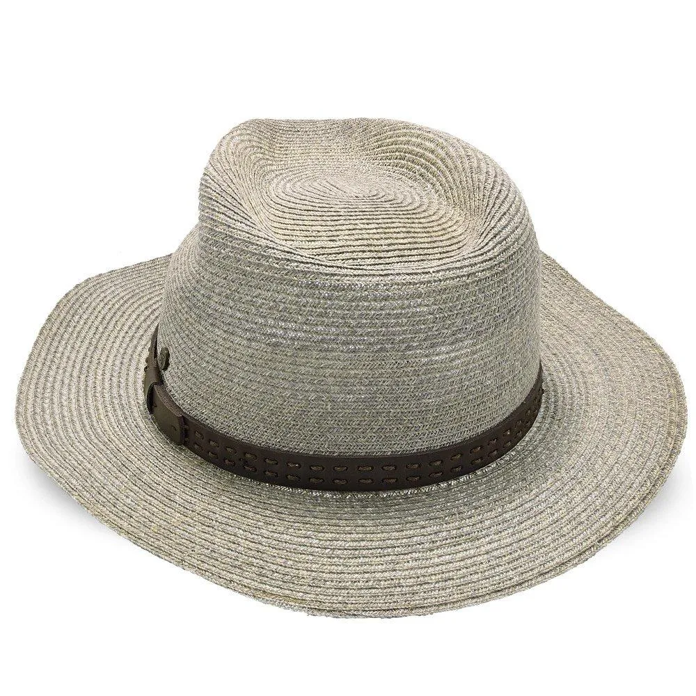 Walrus Hats Hemp Straw Fedora Hat w/ Band