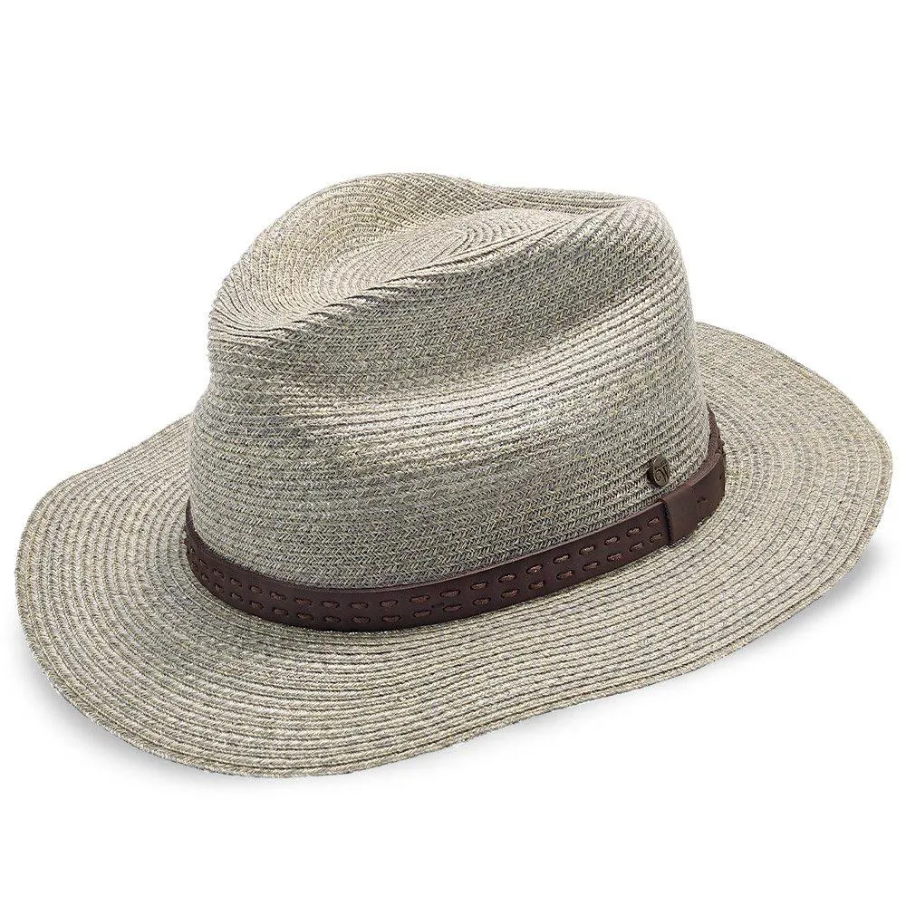 Walrus Hats Hemp Straw Fedora Hat w/ Band