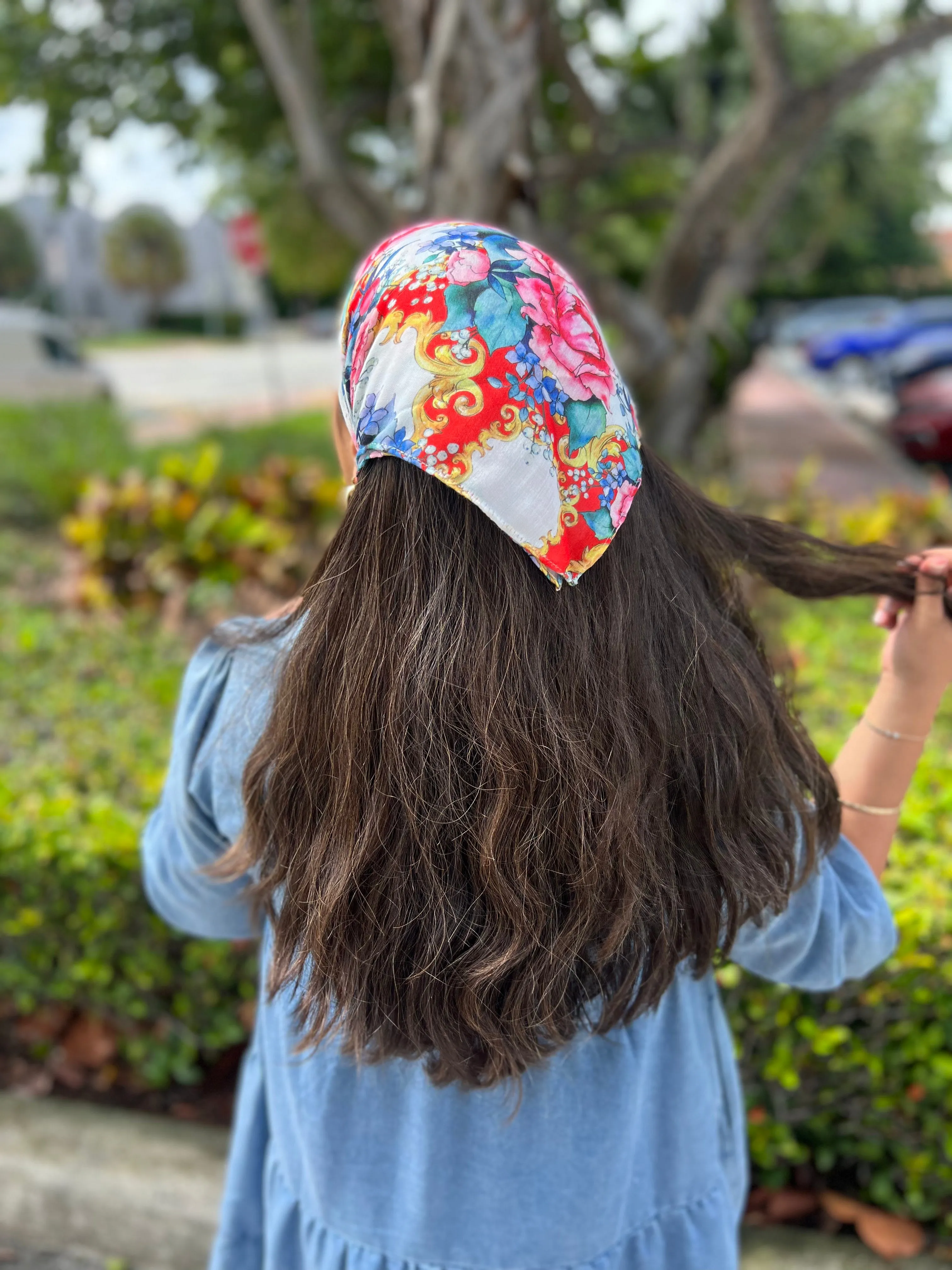 Wild Vintage Florals Bandana