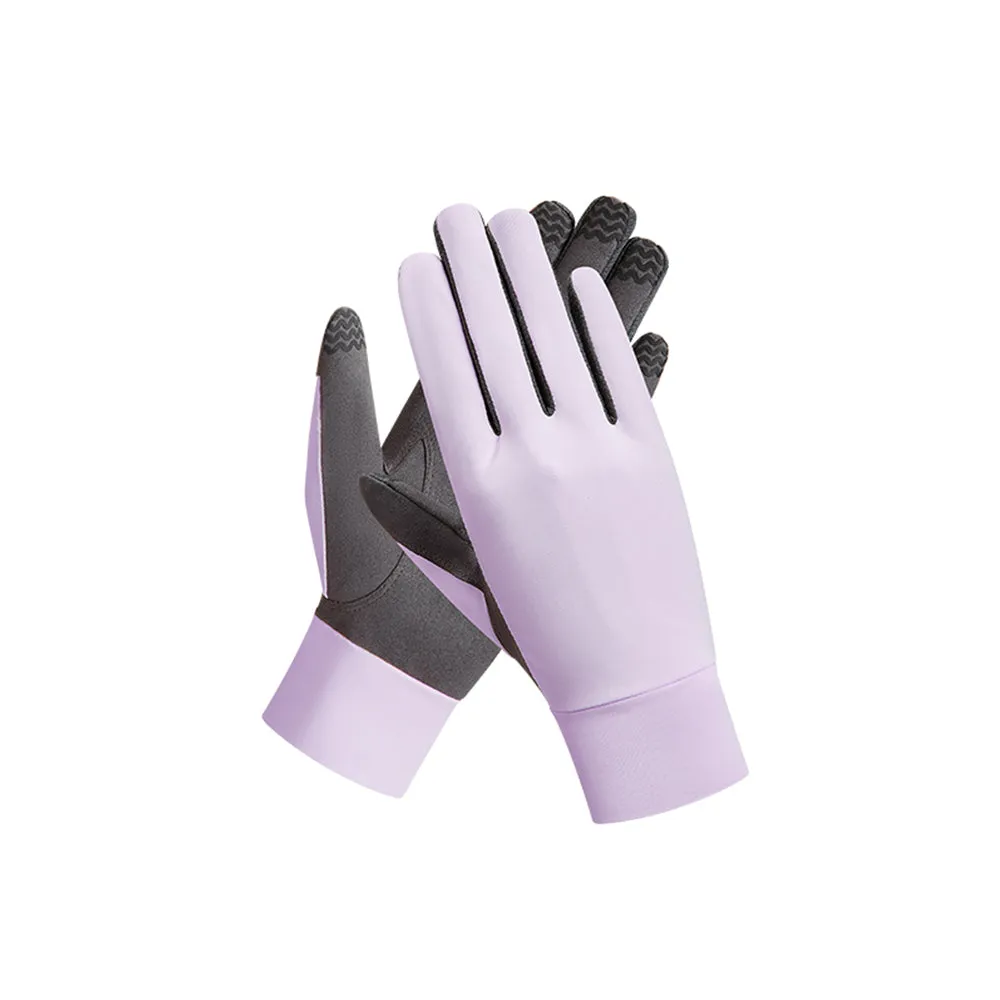 Women’s Short Sun-proof Gloves UPF 50  Touchscreen Gloves